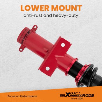 2005 - 2014 compatible for Ford Mustang 24 Ways Adjustable Damper Suspension Kit Coilovers Lowering Kit